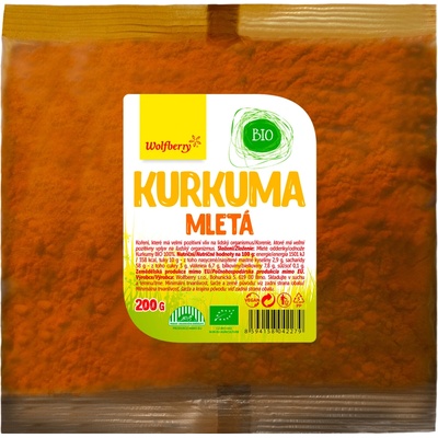 Wolfberry BIO Kurkuma mletá 200 g