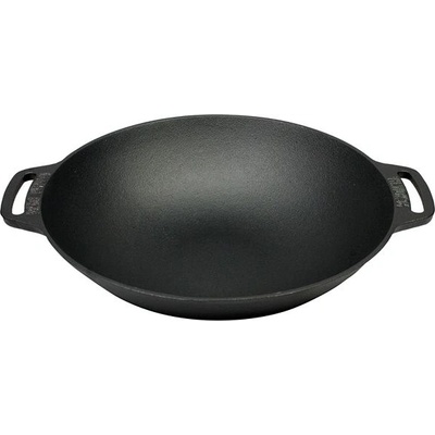Valhal Outdoor Litinová pánev WOK 2 madla 36 cm