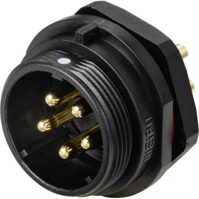 Weipu SP2112 / P5 priemyselný kruhový konektor, 1 ks