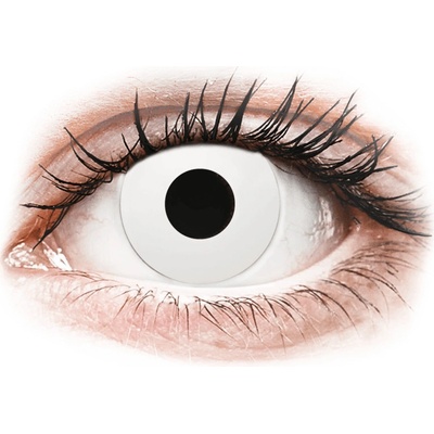 Gelflex CRAZY LENS - WhiteOut - dioptrické jednodenní 2 čočky – Hledejceny.cz