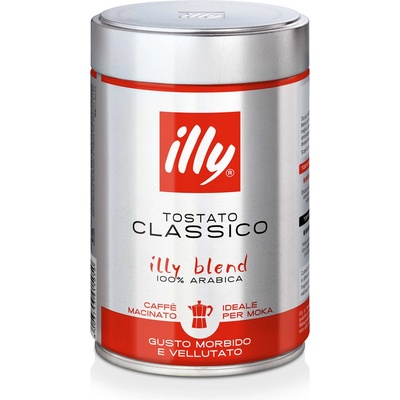 Illy Classico Tostato mletá 250 g