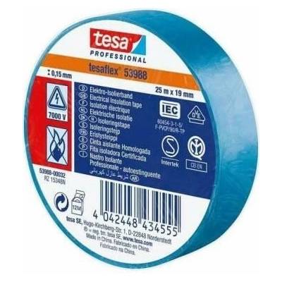 Tesa 53988 TesaFlex Elektroizolačná páska 20 m x 19 mm modrá 53988-00041-00