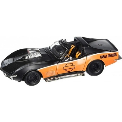 Maisto Harley Davidson Corvette 1970 1:24