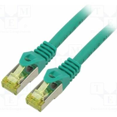 Goobay 69757 Patch S/FTP Kat: 6a RJ45 vidlice z obou stran lanko Cu