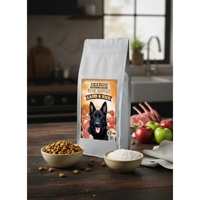 Cezzoo Hypoallergenic Dog Adult Lamb & Rice 12 kg