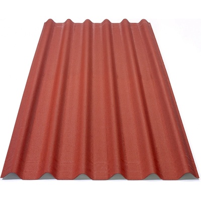 Onduline Easyfix Vlnitá asfaltová deska 200 x 81 cm červená 1,62 m2