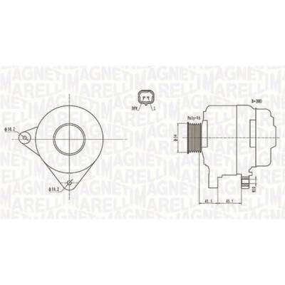 generátor MAGNETI MARELLI 063732008010