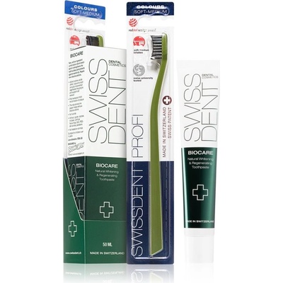 Swissdent Biocare Combo Pack 50 ml + zubní kartáček – Hledejceny.cz