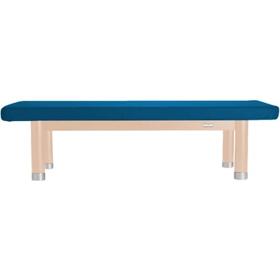 Clap Tzu Ambra Luxusné thajské masážne lehátko Thai Doplnky: bez doplnkov Farba čalúnenia: PU azúrová (azure) Farba konštrukcie: lakovaný buk 202 x 115 cm 60 kg 13 farieb