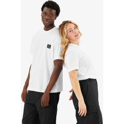 SIMOND Unisex tričko z bavlny Fairtrade/Max Havelaar biele