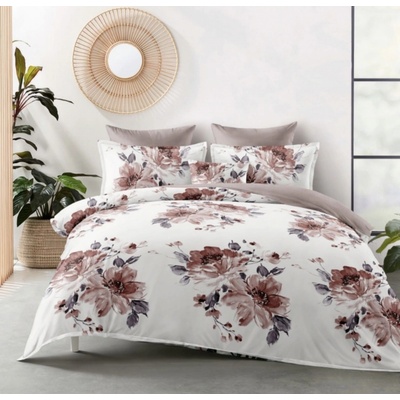 TiaHome flanel obliečky polycotton Gracia 200x140 2x90x70