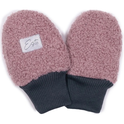 Esito Zimní bezpalcové rukavice Teddy fleece double Cyclamen pink růžová – Hledejceny.cz