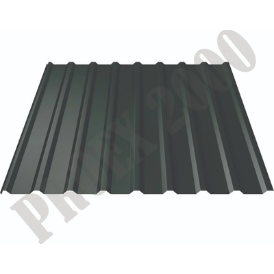 Ruukki 30 Trapéz T20 0,5 mm 1095 mm x 2000 mm antracit