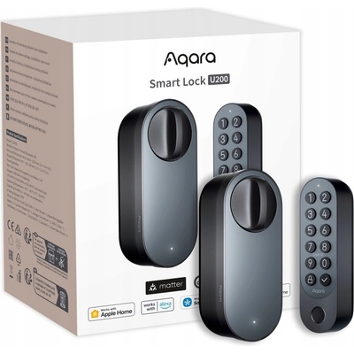 Aqara Smart Lock U200 Kit Čierny El-D02D