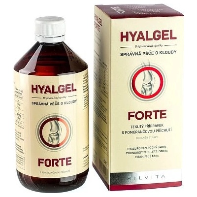 Hyalgel Forte Pomeranč 500 ml