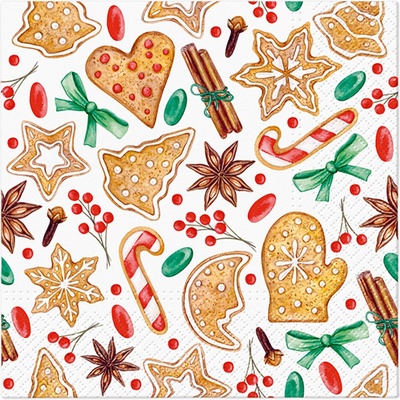 PAW Obrúsky TaT 33x33cm Cozy Cookies