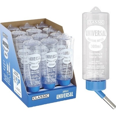 Napájačka fľašková UNI - modré 300ml.