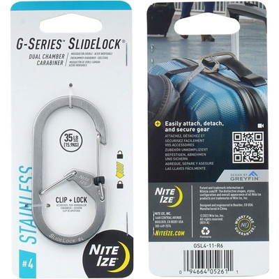 Nite Ize S-Biner SlideLock Steel #4