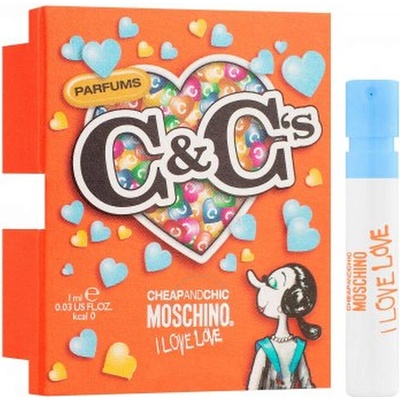 Moschino Cheap And Chic I Love Love toaletná voda dámsky 1 ml vzorka