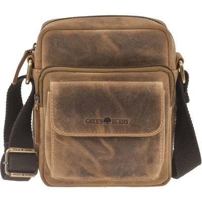 GreenBurry pánska kožená crossbody taška 1542-25