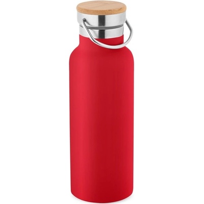 Ragnar Vakuově izolovaná nerezová láhev 570 ml Červená