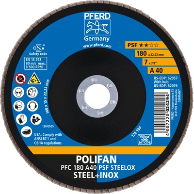 Pferd lamelový brúsny kotúč 180 mm A40 67744185