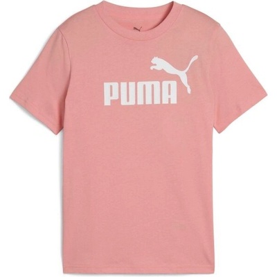 Puma ESSENTIALS NO 1 LOGO TEE G Dívčí triko růžová