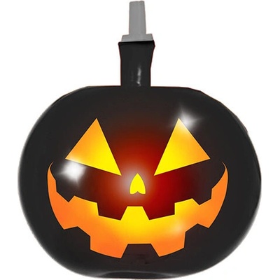 Guirca Svítící latexové balónky Halloween 20 cm, – 2 varianty černá
