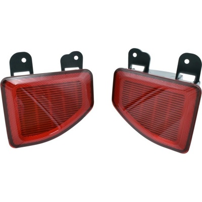 Sada LED mlhových světel, Zadní, Červená, Jeep Wrangler JL