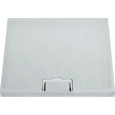 Likov poklop pojezdový plastový s madlem B125 550 x 550 mm šedý – Hledejceny.cz