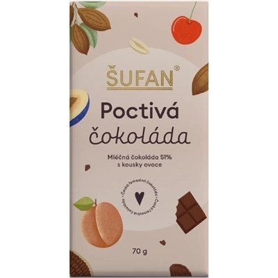 Šufan Poctivá čokoláda 70 g