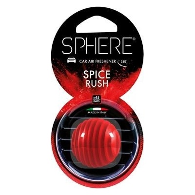 Little Joe Osviežovač vzduchu do auta SPHERE spice rush
