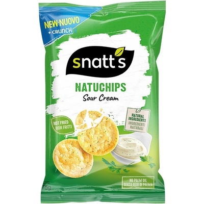 Snatt´s NatuChips se zakysanou smetanou a petrželí 75 g