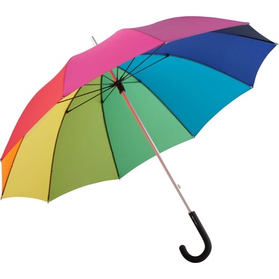 Fare deštník 4111 holový průměr 115 cm rainbow Duhová
