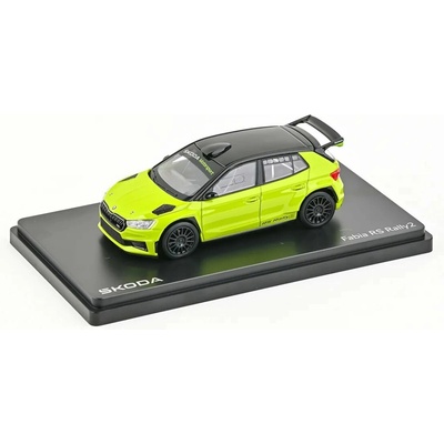 Abrex Škoda Fabia IV RS Rally2 (2022 Zelená Mamba 1:43