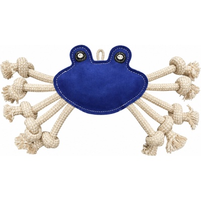 animALL Hračka Krab kůže s provazy 33 x 20 cm