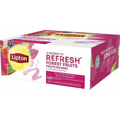 Lipton Lesní ovocný čaj Okamžik osvěžení 100 sáčků