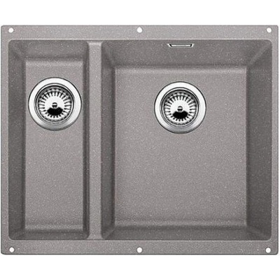 Blanco Subline 340/160 - U Silgranit aluminium