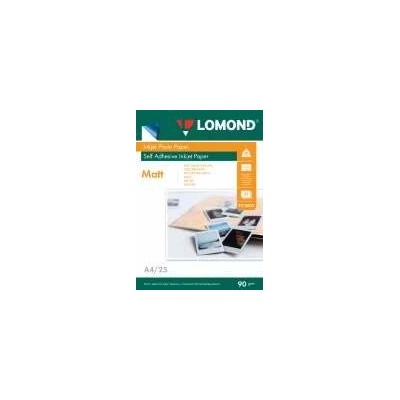 Lomond pro inkoust.tisk, matný, A4/25, 1x 210/297mm samolepící