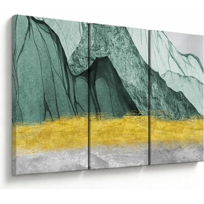 Obraz - Smaragdové hory N⁰2, trojdielne 120x80 cm