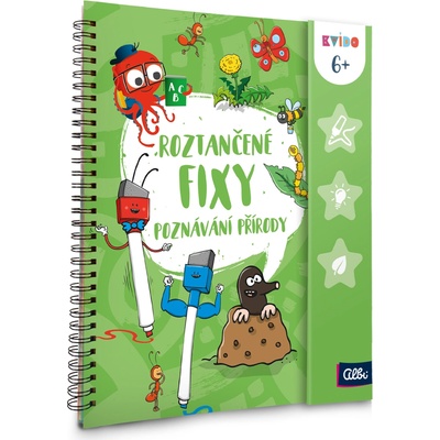 Kvído Roztančené fixy 6+ Školák Poznávání přírody, Albi