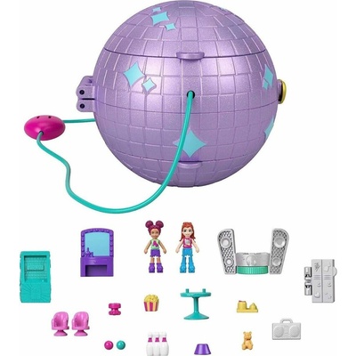 MATTEL Polly Pocket Mikro Double Play Diskotéka na korčuliach
