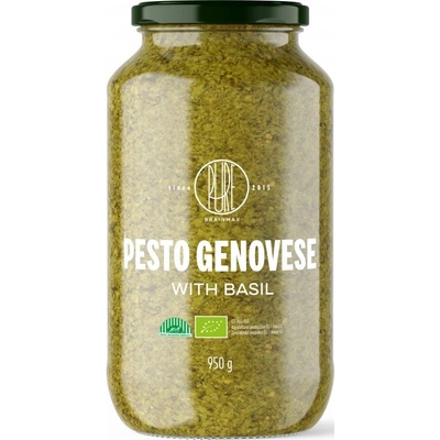 BrainMax Pure Pesto Genovese, bazalkové pesto, BIO, 950 g