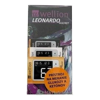 WELLION Leonardo glukometr set 1 ks