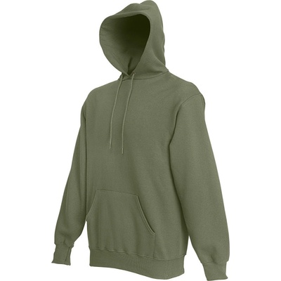 Fruit of the Loom mikina Classic Hooded Sweat s kapucí COT162208a3801 classic oli