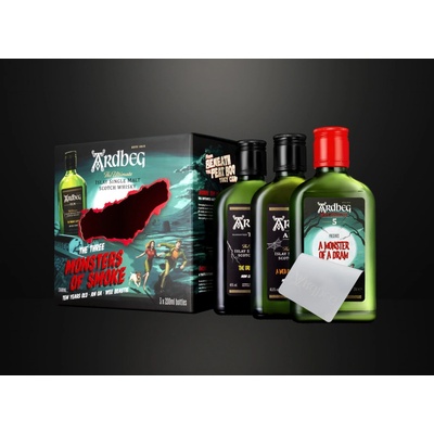 Ardbeg The Three Monsters of Smoke 46,7% 3 x 0,2 l (set)