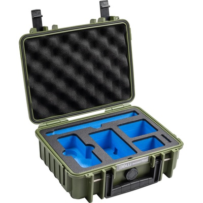 BW Outdoor Cases Type 1000 for Insta360 X4 bronze green