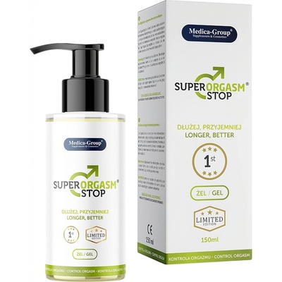 Medica Super Orgasm Stop Gel pro snazší ovládání orgasmu 150 ml
