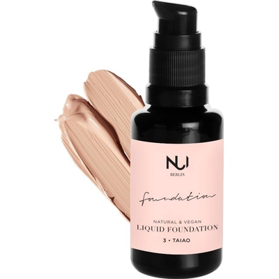 NUI Cosmetics Přírodní tekutý make-up s hedvábným finishem Taiao 30 ml