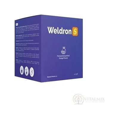 Weldron S prášek pomerančová příchuť 450 g